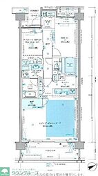 シティハウス吉祥寺北町 2LDKの間取図画像