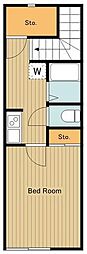 レオネクストマグノリア 1SKの間取図画像
