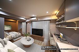 仮）グリーンヒルズ南大塚 510 5階1LDKのリビング/ダイニング