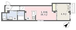Browny's 1LDKの間取図画像