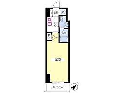 メゾンブランジュ 1Kの間取図画像