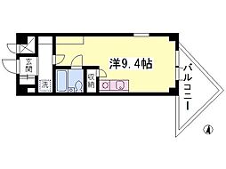 エミネント最和 ワンルームの間取図画像