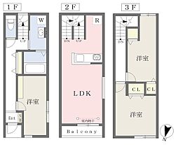 エルバ 1階3LDKの間取り