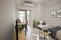 Ｒｅｖｅ　Ｃｉｔｙ　Ｓｅｎｄａｇａｙａ 302 2階1Kのリビング/ダイニング