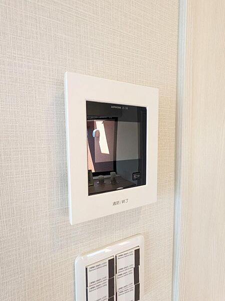 来訪者対応も安心のＴＶモニターホン（2026年5月撮影）