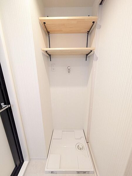 室内洗濯機置き場（2026年9月撮影）