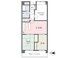 間取図画像 2SLDK