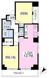 chersamis3 2LDKの間取図画像