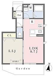 エル・セレステ 1LDKの間取図画像