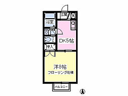 間取図画像 1DK