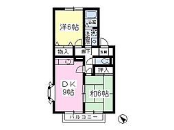 間取図画像 2DK