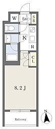 TRIAD 1Kの間取図画像