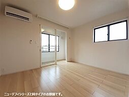 メゾンカルムXII 205 2階1LDKのリビング/ダイニング