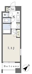 コムネットMIMASU8 1Kの間取図画像