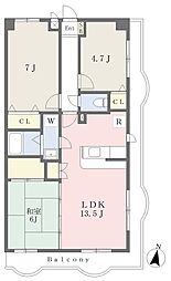 間取図画像 3LDK