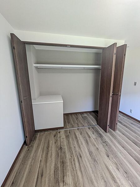 全居室に収納完備！これで荷物が増えても安心です！急な来客にも対応できますね！（2026年8月撮影）