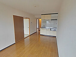 京王線 京王八王子駅 徒歩20分の賃貸マンション 3階2DKのリビング/ダイニング