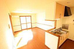 グリーンハイツII 202 2階2LDKのリビング/ダイニング