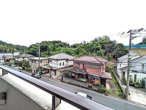 バルコニーからの景色