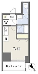 中区相生町6丁目PJ ワンルームの間取図画像