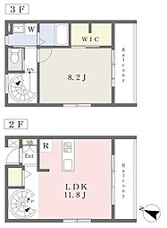 Rico浦和2 1LDKの間取図画像