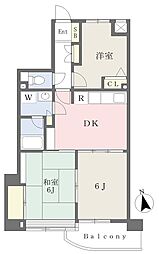 メゾン・ルビー 3DKの間取図画像