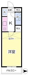 間取図画像 1K