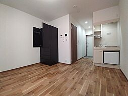 アビタシオンII 203 2階ワンルームのリビング/ダイニング