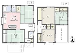 三原2丁目戸建 1階4LDKの間取り