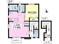 マイプレイスY 1LDKの間取図画像