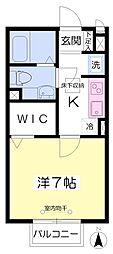 Seica 1Kの間取図画像