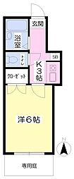 間取図画像 1K