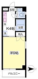 FLEURET 1Kの間取図画像
