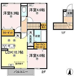 間取図画像 3LDK