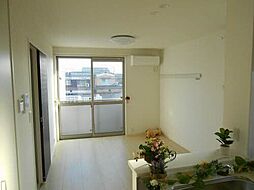 伊予鉄道横河原線 石手川公園駅 徒歩4分の賃貸アパート 2階1LDKのリビング/ダイニング