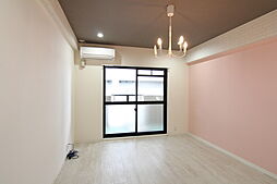 伊予鉄道横河原線 松山市駅 徒歩5分の賃貸マンション 9階1Kのリビング/ダイニング