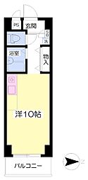 グレース.K ワンルームの間取図画像
