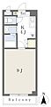 青娥桑原館5階3.3万円