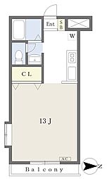 間取図画像 ワンルーム