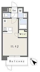 Ｓａｕｄｅ 1階ワンルームの間取り