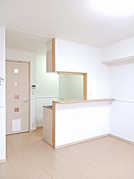 JR豊肥本線 東海学園前駅 徒歩24分の賃貸アパート 2階1LDKのリビング/ダイニング