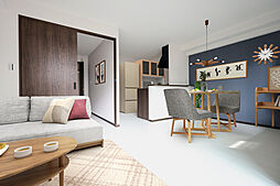 ＴＫビル　ＭＡＳＨＩＫＩ8 801 8階1LDKのリビング/ダイニング