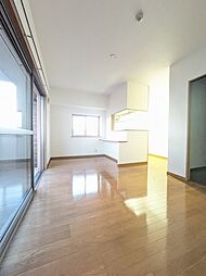 熊本市電A系統 河原町駅 徒歩14分の賃貸マンション 6階1LDKのリビング/ダイニング