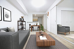 アメニティ諏訪野 202 2階2LDKのリビング/ダイニング