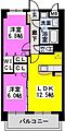 コンフォート東比恵2階14.2万円