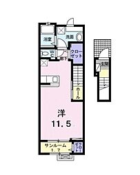 間取図画像 ワンルーム