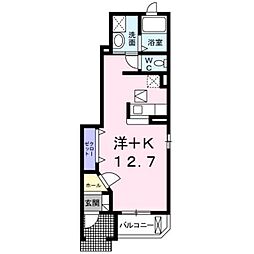 セイバリーライフ ワンルームの間取図画像