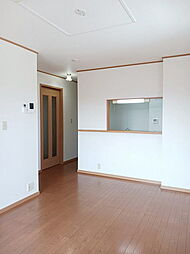 熊本市電A系統 神水交差点駅 バス13分 身障者福祉センター前下車 徒歩5分の賃貸アパート 2階2LDKのリビング/ダイニング