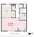 UNITED八島1階5.4万円