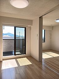 熊本市電A系統 健軍町駅 バス20分 木山下町下車 徒歩8分の賃貸アパート 2階2LDKのリビング/ダイニング